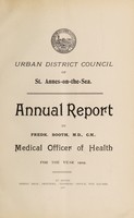 view [Report 1905] / Medical Officer of Health, St Annes-on-the-Sea U.D.C.