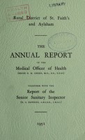 view [Report 1951] / Medical Officer of Health, St Faith's & Aylsham R.D.C.