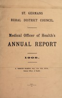 view [Report 1908] / Medical Officer of Health, St Germans R.D.C.