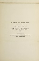 view [Report 1910] / Medical Officer of Health, St Germans R.D.C.