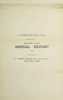 view [Report 1913] / Medical Officer of Health, St Germans R.D.C.