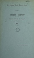 view [Report 1957] / Medical Officer of Health, St Germans R.D.C.
