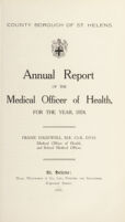 view [Report 1924] / Medical Officer of Health, St Helens County Borough.