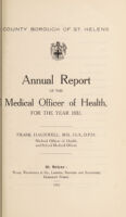 view [Report 1931] / Medical Officer of Health, St Helens County Borough.