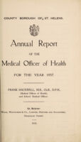 view [Report 1937] / Medical Officer of Health, St Helens County Borough.