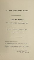 view [Report 1947] / Medical Officer of Health, St Neots R.D.C.