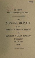 view [Report 1949] / Medical Officer of Health, St Neots R.D.C.