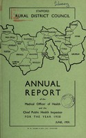 view [Report 1958] / Medical Officer of Health, Stafford R.D.C.