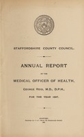 view [Report 1897] / Medical Officer of Health, Staffordshire County Council.