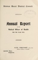 view [Report 1925] / Medical Officer of Health, Staines R.D.C.