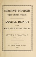 view [Report 1897] / Medical Officer of Health, Stainland-with-Old-Lindley Urban Sanitary Authority.