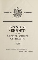 view [Report 1941] / Medical Officer of Health, Stalybridge Borough.