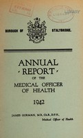 view [Report 1942] / Medical Officer of Health, Stalybridge Borough.