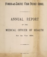 view [Report 1904] / Medical Officer of Health, Standish-with-Langtree U.D.C.