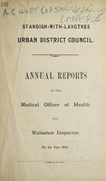 view [Report 1914] / Medical Officer of Health, Standish-with-Langtree U.D.C.