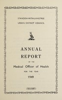 view [Report 1949] / Medical Officer of Health, Standish-with-Langtree U.D.C.
