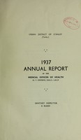 view [Report 1937] / Medical Officer of Health, Stanley (Yorkshire) U.D.C.