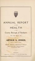 view [Report 1915] / Medical Officer of Health, Stockport County Borough.