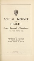 view [Report 1924] / Medical Officer of Health, Stockport County Borough.