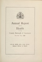view [Report 1961] / Medical Officer of Health, Stockport County Borough.