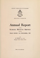 view [Report 1957] / School Medical Officer of Health, Stockport County Borough.