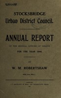 view [Report 1946] / Medical Officer of Health, Stocksbridge U.D.C.