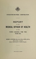 view [Report 1946] / Medical Officer of Health, Stockton-on-Tees Borough.