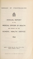 view [Report 1963] / Medical Officer of Health, Stockton-on-Tees Borough.