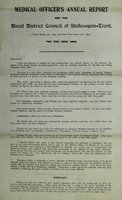 view [Report 1903] / Medical Officer of Health, Stoke-upon-Trent R.D.C.