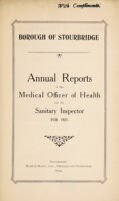 view [Report 1923] / Medical Officer of Health, Stourbridge Borough.