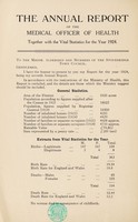 view [Report 1924] / Medical Officer of Health, Stourbridge Borough.