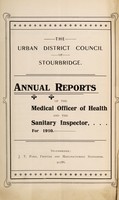 view [Report 1910] / Medical Officer of Health, Stourbridge U.D.C.