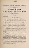 view [Report 1913] / Medical Officer of Health, Stourport-on-Severn U.D.C.