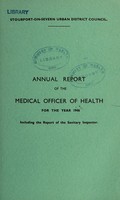 view [Report 1946] / Medical Officer of Health, Stourport-on-Severn U.D.C.