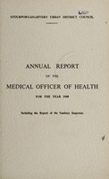 view [Report 1948] / Medical Officer of Health, Stourport-on-Severn U.D.C.