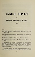 view [Report 1952] / Medical Officer of Health, Stratford-upon-Avon Borough, Stratford-upon-Avon R.D.C., Shipston-upon-Stour R.D.C., Alcester R.D.C.