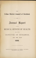 view [Report 1896] / Medical Officer of Health, Stretford Local Board / U.D.C.