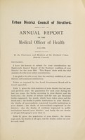 view [Report 1904] / Medical Officer of Health, Stretford Local Board / U.D.C.