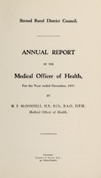 view [Report 1937] / Medical Officer of Health, Strood R.D.C.