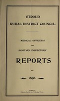 view [Report 1898] / Medical Officer of Health, Stroud (Union) R.D.C.