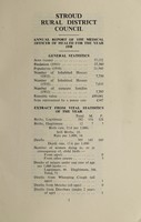 view [Report 1938] / Medical Officer of Health, Stroud (Union) R.D.C.