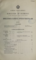 view [Report 1948] / Medical Officer of Health, Sudbury U.D.C. or Borough.