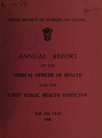 view [Report 1968] / Medical Officer of Health, Sunbury-on-Thames U.D.C.