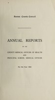 view [Report 1955] / Medical Officer of Health, Surrey County Council.