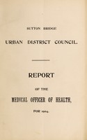 view [Report 1904] / Medical Officer of Health, Sutton Bridge U.D.C.