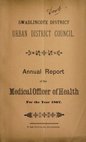 view [Report 1897] / Medical Officer of Health, Swadlincote U.D.C.