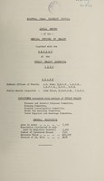 view [Report 1962] / Medical Officer of Health, Swaffham U.D.C.