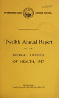 view [Report 1937] / Medical Officer of Health, Swanscombe U.D.C.