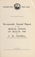 view [Report 1942] / Medical Officer of Health, Swanscombe U.D.C.