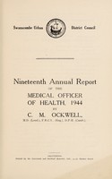 view [Report 1944] / Medical Officer of Health, Swanscombe U.D.C.